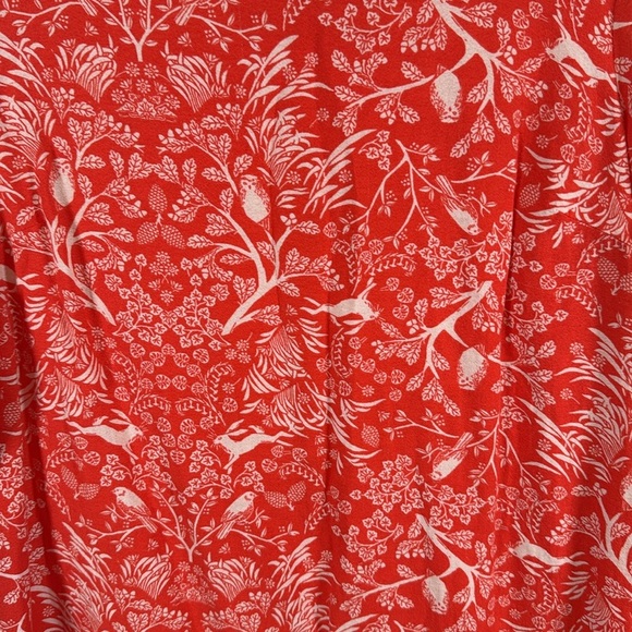 Old Navy Orange Forest Creatures Shift Dress Size Medium Tall - Picture 2 of 7